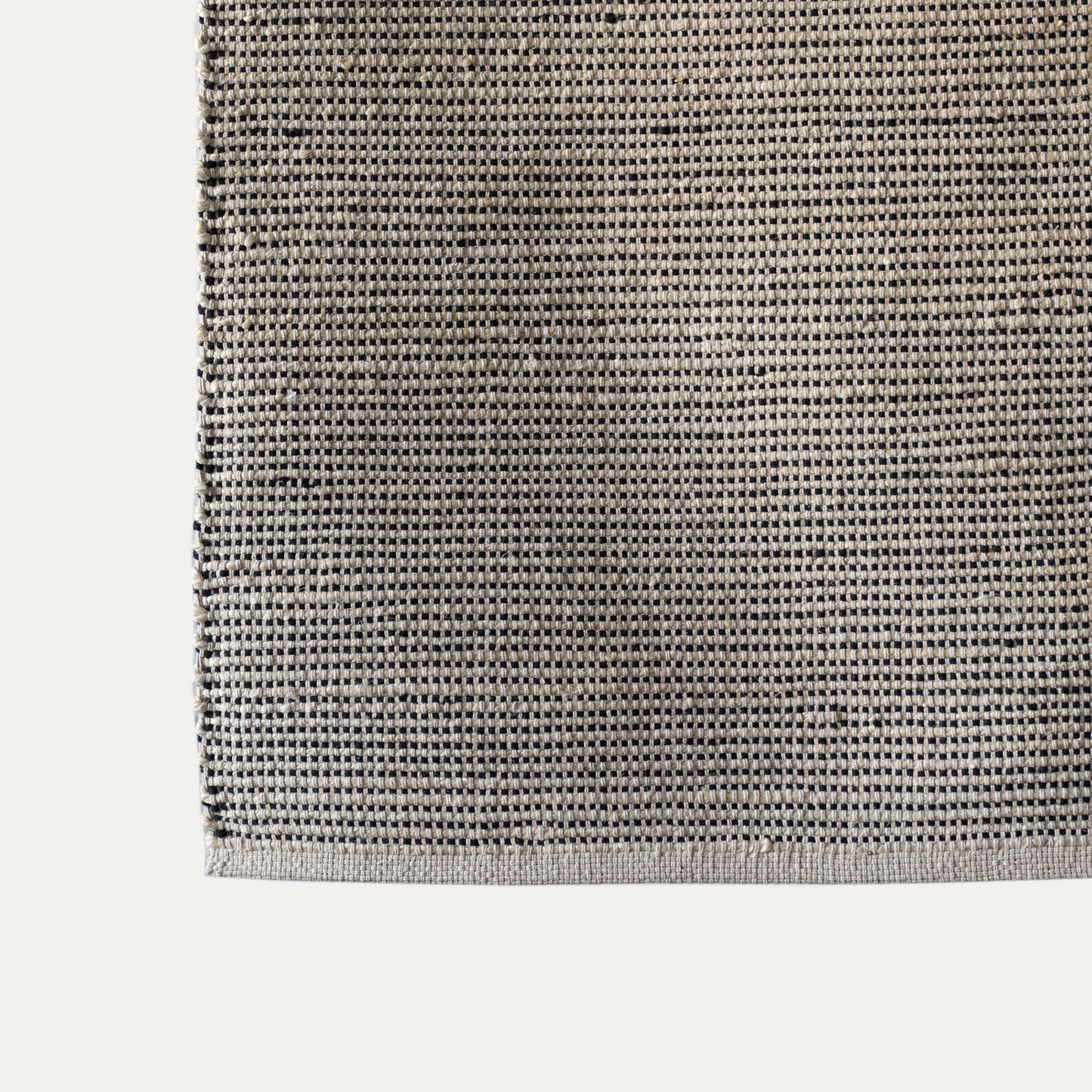 JC / White Black Rug