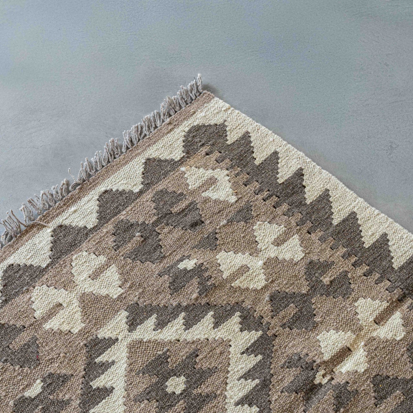 Casa blanca Handcrafted Classic Vintage Wool Beige Rug
