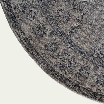 Poet Cotton Woven Round Rug