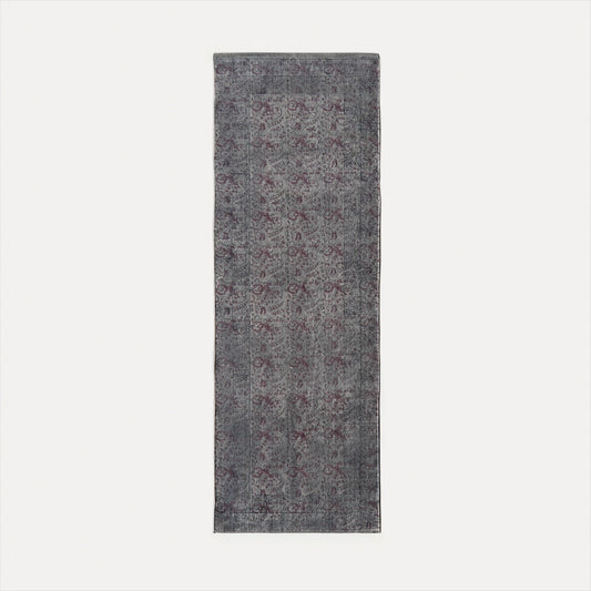 Altan Style Grey Runner Rug - 70 X 200 cm