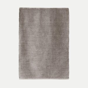 JC / White Black Rug